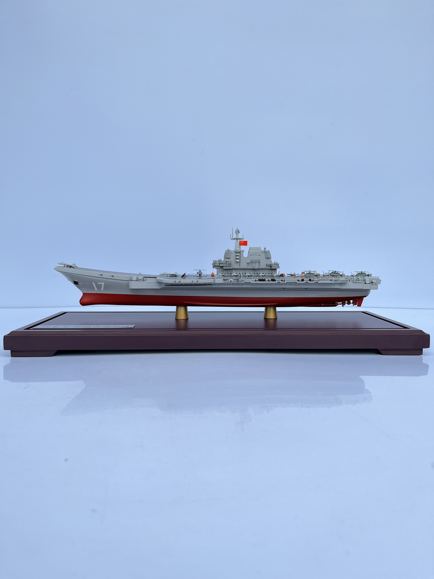 新款山东号航母作战平台模型仿真合金模型摆件成品航母山东舰模型